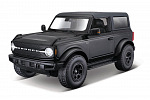 Maisto 1:18 SP. ED. (B) - 2021 Ford Bronco Wildtrak, metaliczny czarny, 1:18