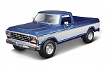 Maisto - 1979 Ford F150 Pick-up, metal niebieski, biały, 1:18