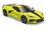 Maisto - 2020 Chevrolet Corvette Stingray Coupe Z51, żółty, 1:24