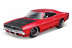 Maisto - 1969 Dodge Charger R/T, czerwony, Classic Muscle, 1:25