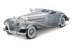 Maisto - 1936 Mercedes-Benz 500 K Type Specialroadster, metaliczny szary, 1:18