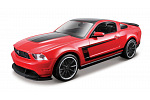 Maisto - Ford Mustang Boss 302, czerwony, linia montażowa, 1:24