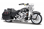 Maisto - HD - 1999 FLSTS Heritage Softail® Springer™, czarny matowy, 1:18