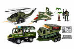 Wiky Wojskowy samochód z przyczepą zestaw, 63 cm