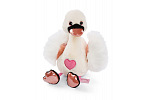 NICI pluszowy biały łabędź Love 25 cm, ZIELONY
