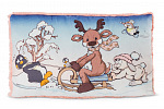 NICI Poduszka NICI Winter Friends 43x25 cm, ZIELONA