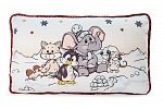 NICI Poduszka NICI Słoń, Pingwin i Lodowy Lis 43x25cm
