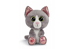 NICI Glubschis pluszowy kot szary Felinja 15cm, ZIELONY