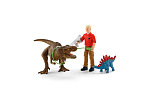 Schleich 41465 Atak tyranozaura Rexa