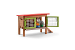 Schleich 42420 zestaw klatka dla królików ze zwierzętami i akcesoriami