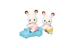 Sylvanian Families 5420 Bliźniaki Króliki Czekoladowe