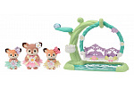 Sylvanian Families 5801 Jelínci na květinové houpačce