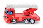 SIKU 1015 Blister - Obrotowy wóz strażacki z drabiną