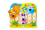 Hape Puzzle z uchwytami - Zwierzęta