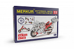 MERKUR - Stavebnice MERKUR - Zestaw konstrukcyjny Merkur 011 Motocykl, 222 elementy, 10 modeli