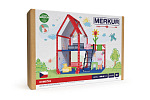MERKUR - Stavebnice MERKUR - Zestaw konstrukcyjny Merkur - Domek dla lalek, 34x39x25 cm