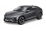 Bburago - Auta HOBBY, Lamborghini Urus, šedá metalíza, 1:18