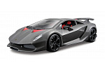 Bburago - Auta HOBBY, Lamborghini Sesto Elemento, šedá metalíza, 1:24