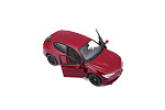 Bburago - Auta HOBBY, Alfa Romeo Stelvio, červená metalíza, 1:24