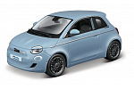 Bburago - Auta HOBBY, Fiat 500e (2023), modrá, 1:24