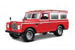 Bburago - Auta HOBBY, Land Rover Series II, červená, 1:24