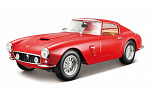 Bburago - RACE+PLAY, Ferrari 250 GT Berlinetta Passo Corto, červená, 1:24
