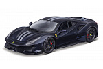 Bburago - RACE+PLAY, Ferrari 488 Pista, tmavě modrá, 1:24
