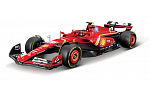 Bburago - RACING MODEL KIT, Formule Ferrari SF24 (2024), #55 Carlos Sainz, 1:24