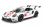 Bburago - RACE, Porsche 911 RSR, bílá, 1:24