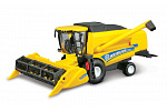 Bburago - FARMLAND, New Holland TC5.90 Kombajn s žacím strojem na obilí, 18 cm