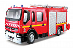 Bburago - EMERGENCY, Vozidlo záchranné služby - Renault Premium, GICAR, hasiči, 1:50