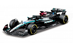 Bburago - RACE Formule F1, Team Mercedes-AMG Petronas W15 (2024), #63 George Russell, 1:43