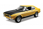 Bburago - Auta HOBBY, Ford Capri RS2600 (1970), žlutá, 1:32