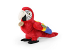 Rappa Pluszowa papuga czerwona Ara Arakanga 24 cm PRZYJAZNY DLA ŚRODOWISKA