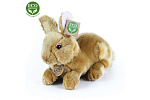 Rappa Brązowy pluszowy królik leżący 23 cm ECO-FRIENDLY