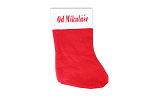 Rappa Pończocha świąteczna z napisem Od Świętego Mikołaja