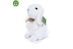Rappa Pluszowy królik biały stojący 18 cm ECO-FRIENDLY