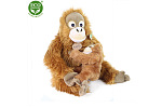 Rappa Pluszowy orangutan z dzieckiem 25 cm EKO-PRZYJAZNY