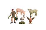 Rappa Zestaw Farm 5 elementów z akcesoriami