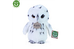Rappa Pluszowa sowa biała 18 cm ECO-FRIENDLY