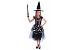 Rappa Dziecięcy kostium nietoperza czarownicy/Halloween (S) EKO
