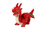 Rappa Pluszowy smok 40 cm czerwony ECO-FRIENDLY