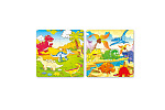 Rappa Magnetyczne puzzle - dino