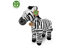 Rappa Pluszowa zebra stojąca 30 cm ECO-FRIENDLY