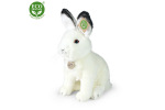 Rappa Pluszowy zając polarny siedzący 30 cm ECO-FRIENDLY