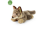 Rappa Pluszowy wilk leżący 20 cm ECO-FRIENDLY