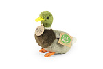 Rappa Pluszowa kaczka krzyżówka 13 cm ECO-FRIENDLY
