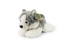 Rappa Pluszowy piesek husky leżący 20 cm EKOLOGICZNY