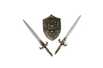 Rappa Rytířská sada se štítem a meči