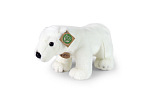 Rappa Plyšový medvěd lední stojící 30 cm ECO-FRIENDLY